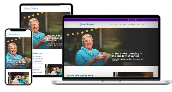 Responsive Website Example Joanie Shawhan